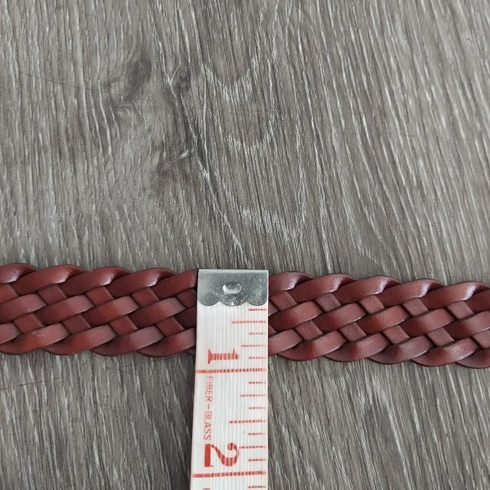 Old Navy Brown Woven Braided Belt XL-XXL